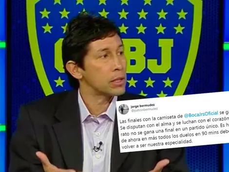 El fuerte tuit del Patrón Bermúdez para los jugadores de Boca antes de la final