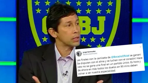 El fuerte tuit del Patrón Bermúdez para los jugadores de Boca antes de la final