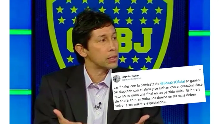 El fuerte tuit del Patrón Bermúdez para los jugadores de Boca antes de la final
