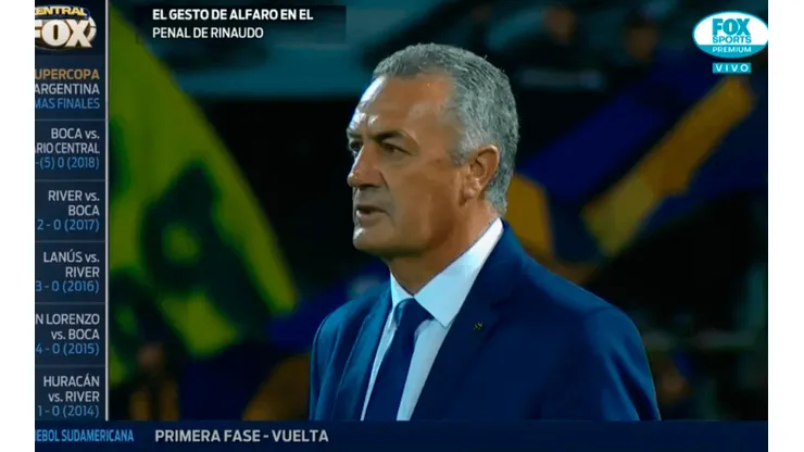 Alfaro, un fiel creyente de 'la mufa'.