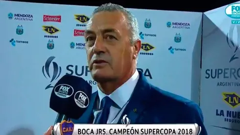 Alfaro se lo dedicó a Guillermo.