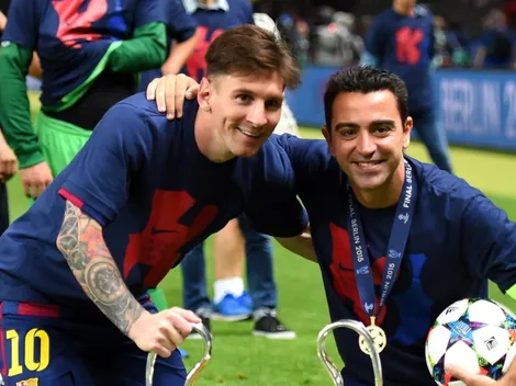Messi a Xavi: "Te extrañamos desde el primer día que decidiste salir"
