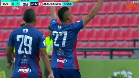 El gol de la victoria de Unión Magdalena sobre Bucaramanga.