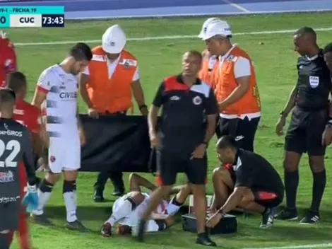 Preocupación total: ¡la escalofriante lesión de un jugador del Cúcuta!