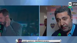 Angelici en diálogo con TNT Sports.