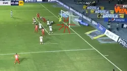 La línea le negó el primer gol a América contra Cúcuta.