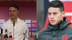 Niko Kovac habló sobre James Rodríguez y no fueron buenas noticias