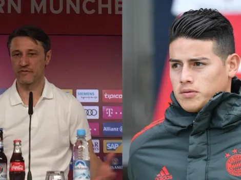 Niko Kovac habló sobre James Rodríguez y no fueron buenas noticias