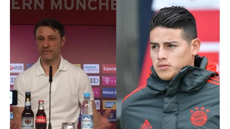 Niko Kovac habló sobre James Rodríguez y no fueron buenas noticias