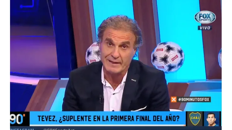 El reproche de Ruggeri a D'Onofrio en pleno Fox Sports: "Estuviste flojo"