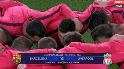 Como nunca lo vimos: la charla de Messi a sus compañeros antes de Barcelona-Liverpool