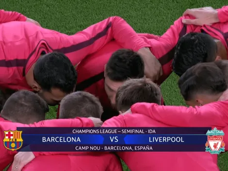 Como nunca lo vimos: la charla de Messi a sus compañeros antes de Barcelona-Liverpool