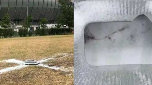 Apareció brujería cerca del estadio de Rayados antes del partido con Tigres