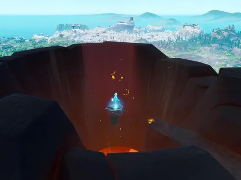 El Volcán de Fortnite entró en erupción y tiembla toda la Isla luego de que se activara la última Runa Flotante