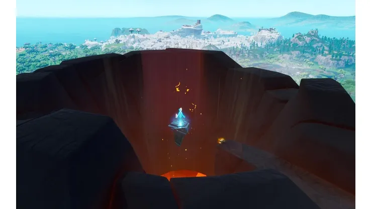 El Volcán de Fortnite entró en erupción y tiembla toda la Isla luego de que se activara la última Runa Flotante