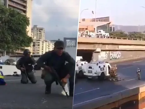 Videos de la guerra que se está viviendo en Venezuela