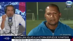 Víctor Reyes reveló los detalles del regreso a la victoria de Alianza Lima