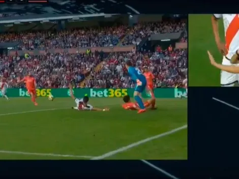 Al Rayo le cobraron un penal de los que le cobran al Madrid y Adrián lo cambió por gol