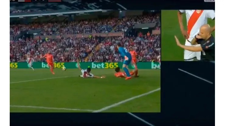 Penal para el Rayo.