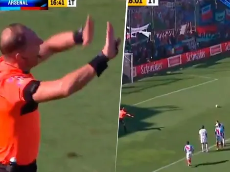 Pitana cobró penal, Garate pateó 'a lo Pogba' y Arsenal se acerca a la Superliga