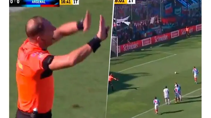 Pitana cobró penal, Garate pateó 'a lo Pogba' y Arsenal se acerca a la Superliga
