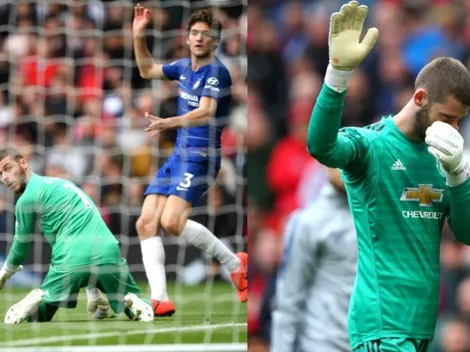 De Gea cometió un nuevo error para que el duelo de gigantes entre el United y Chelsea sea empate