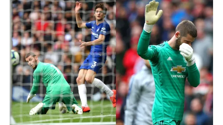 De Gea cometió un nuevo error para que el duelo de gigantes entre el United y Chelsea sea empate