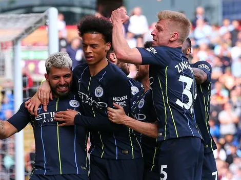 Manchester City ganó ante Burnley con gol de Agüero