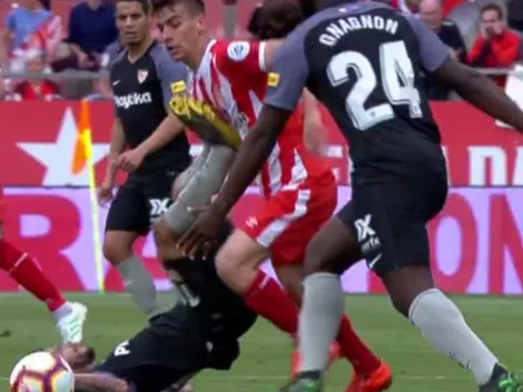 Video: Éver Banega se volvió loco, vio rojo y la roja