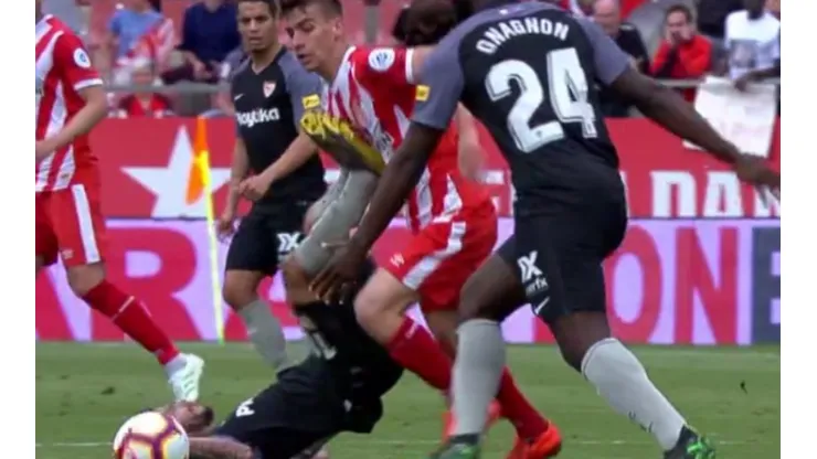 Video: Éver Banega se volvió loco, vio rojo y la roja
