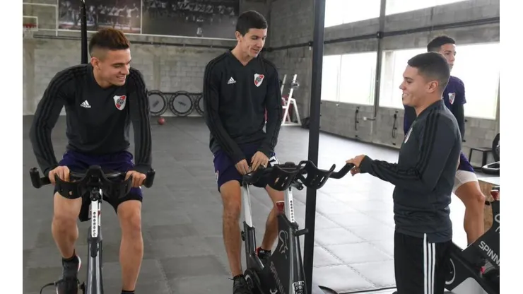Foto de Juan Fernando Quintero en River.