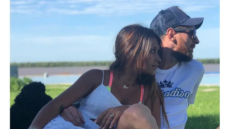 Foto de Anto con Leo.