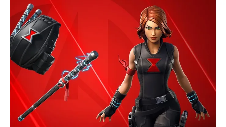 Filtrada la skin de Black Widow en Fortnite