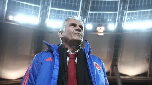 Carlos Queiroz, en su debut como DT de la Selección Colombia.