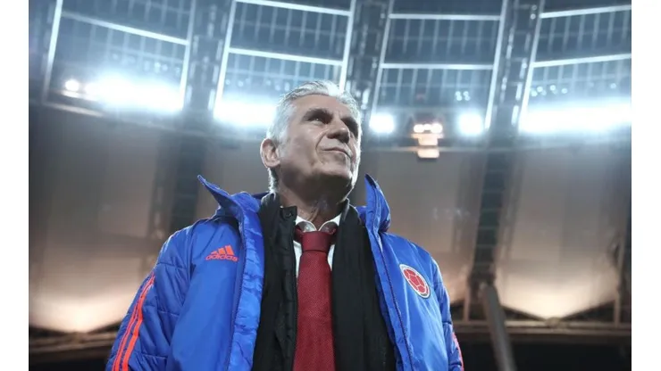 Carlos Queiroz, en su debut como DT de la Selección Colombia.