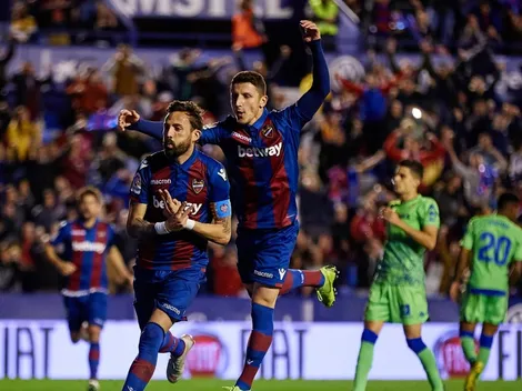 El Levante, que pelea por no bajar de categoría, le ganó al Betis con una goleada histórica