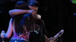 Foto de Pablo Lescano en concierto.