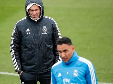Algo sabe Zidane: "Entendería que algún portero pidiera salir"