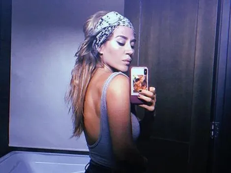 Jimema Barón subió una foto en ropa interior y la remató: "A donde se me fueron las burgers"
