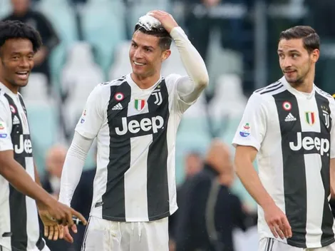 Cuadrado festejó con su hija el título de Juventus y subió la foto a Instagram