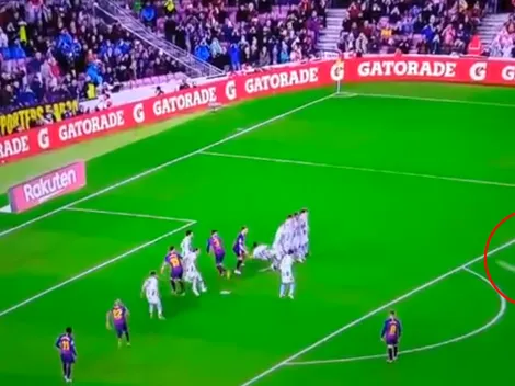 Messi se paró como sabe, le pegó con una suave calidad y pasó muy cerca