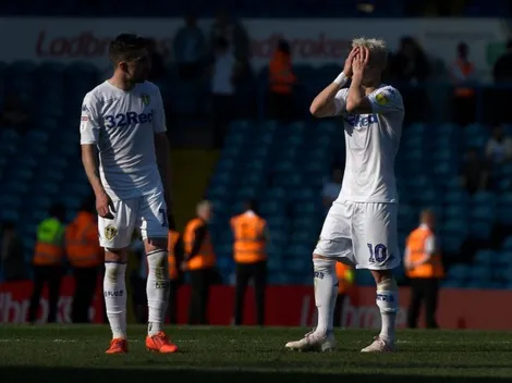 Al Leeds de Bielsa se lo ganaron con uno menos y salió de los puestos de ascenso