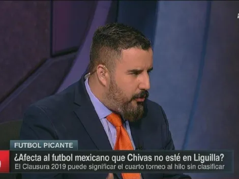 Alvaro Morales explicó el motivo del momento de Chivas