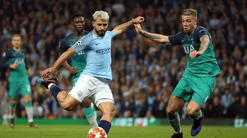 Manchester City vs Tottenham por la Premier League.