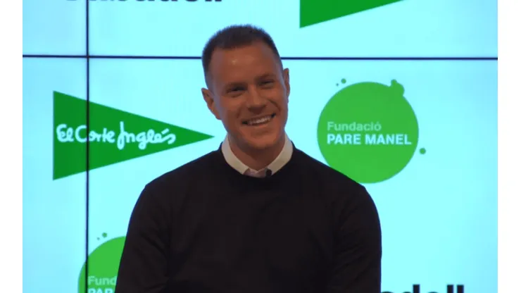 Ter Stegen se rindió ante Messi y tiró una frase que hizo reír a todos