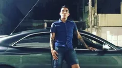 Ricardo Centurión salió a pasear con su novia y el perro y subió la foto a Instagram