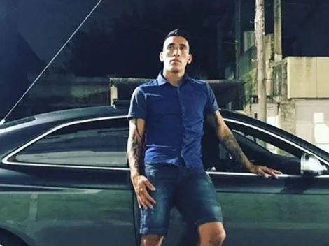 Ricardo Centurión salió a pasear con su novia y el perro y subió la foto a Instagram