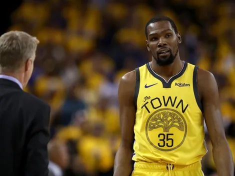 Steve Kerr habló sobre las malas actuaciones de Kevin Durant en estos playoffs