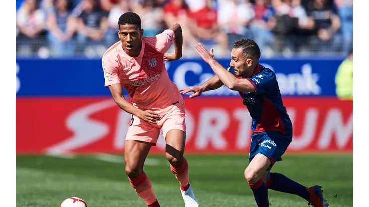 Foto de Jeison Murillo con la piel de Barcelona.