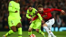 Barcelona vs Manchester United por la Champions League.